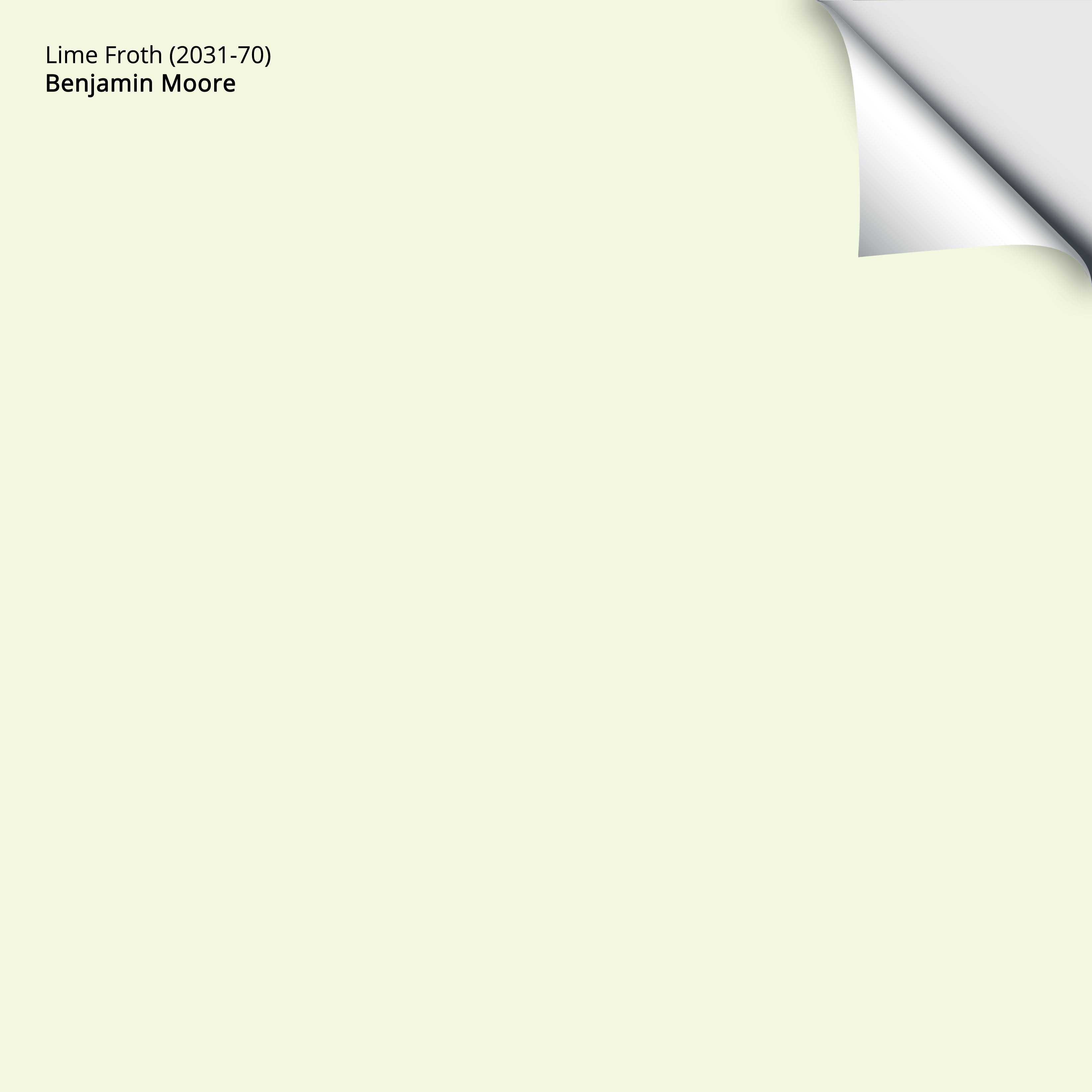 2031-70 Lime Froth