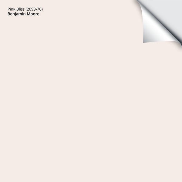 Pink Bliss (2093-70): 9x14.75 – Benjamin Moore x Samplize