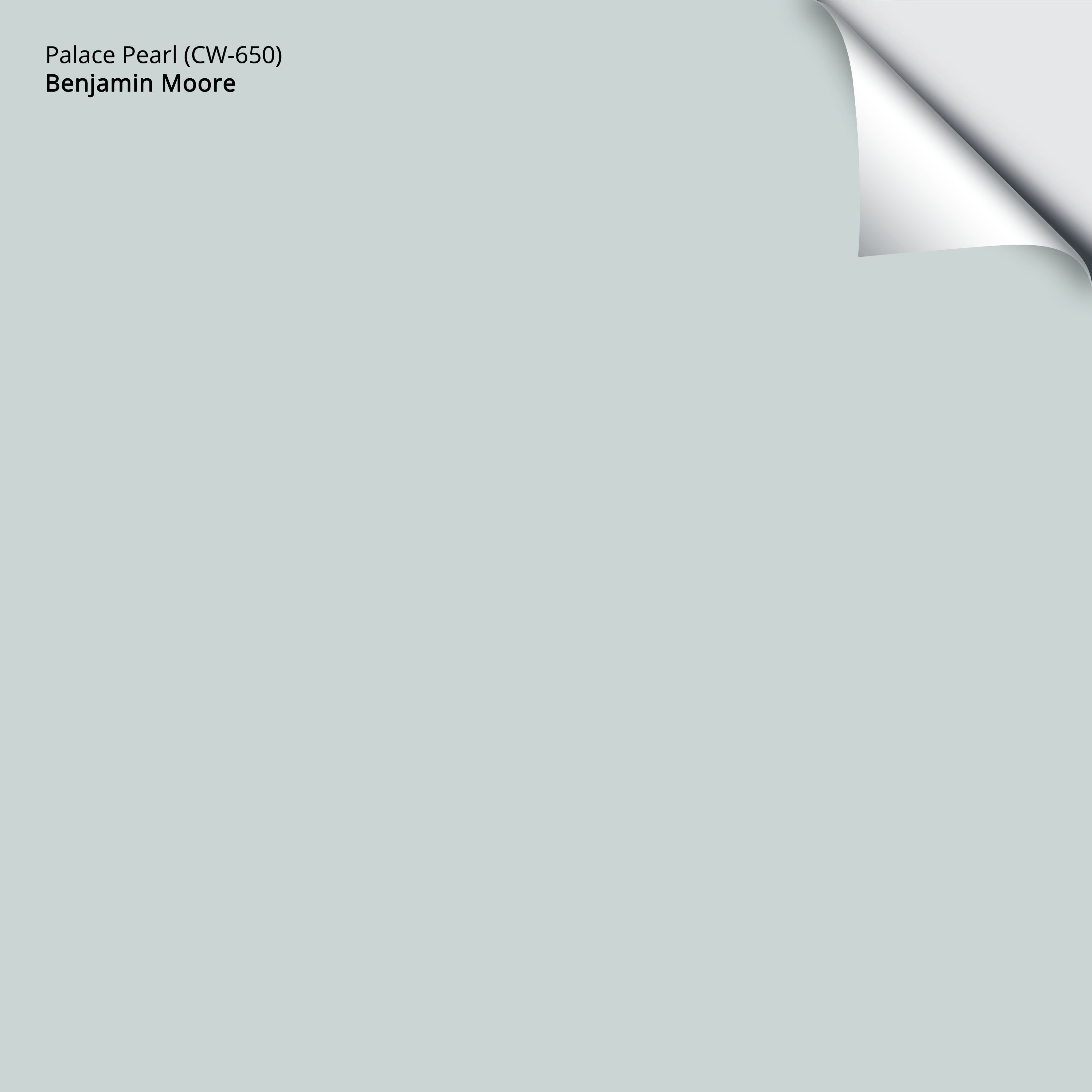 Palace Pearl Paint Sample By Benjamin Moore (CW-650) Peel, 57% OFF