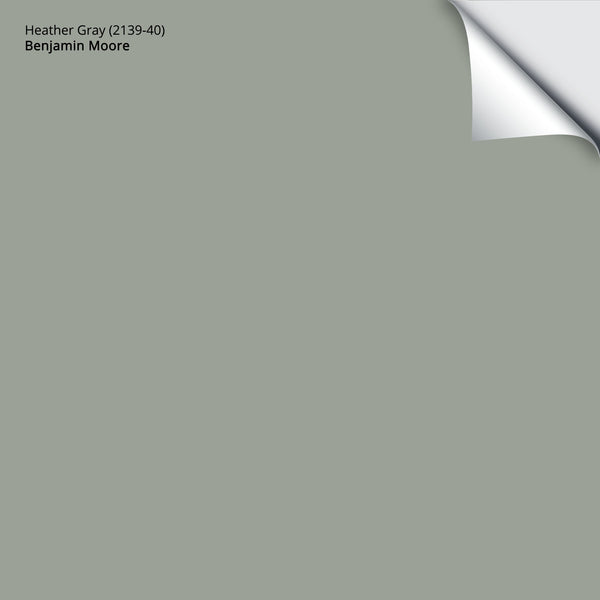 Benjamin Moore 2139-40 Heather Gray Precisely Matched For Paint and Spray  Paint