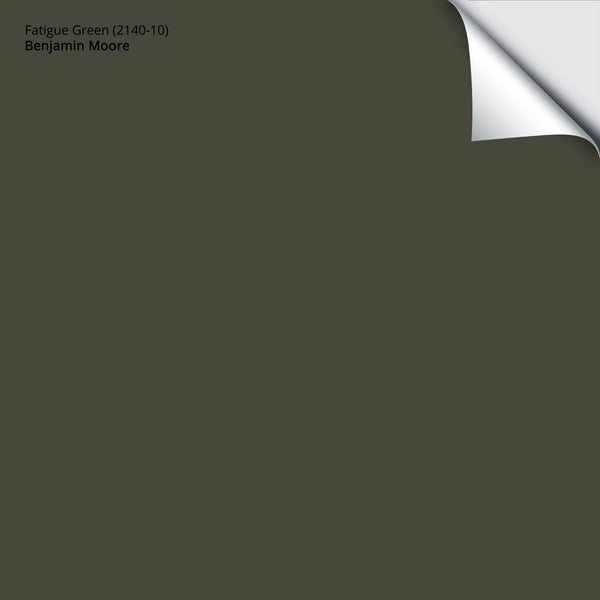 Benjamin Moore 2140-10 Fatigue Green Precisely Matched For Paint and Spray  Paint