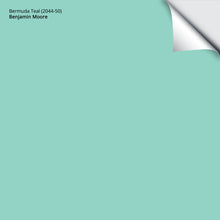 Load image into Gallery viewer, Bermuda Teal (2044-50): 9&quot;x14.75&quot;
